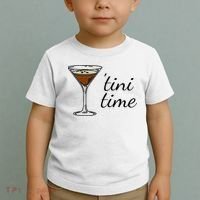 Espresso Martini Drinking Coffee Lovers Cocktail Bartender Toddler T-Shirt thumb 2