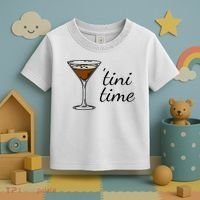 Espresso Martini Drinking Coffee Lovers Cocktail Bartender Toddler T-Shirt thumb 3
