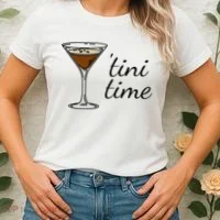 Espresso Martini Drinking Coffee Lovers Cocktail Bartender Women's T-Shirt thumb 2