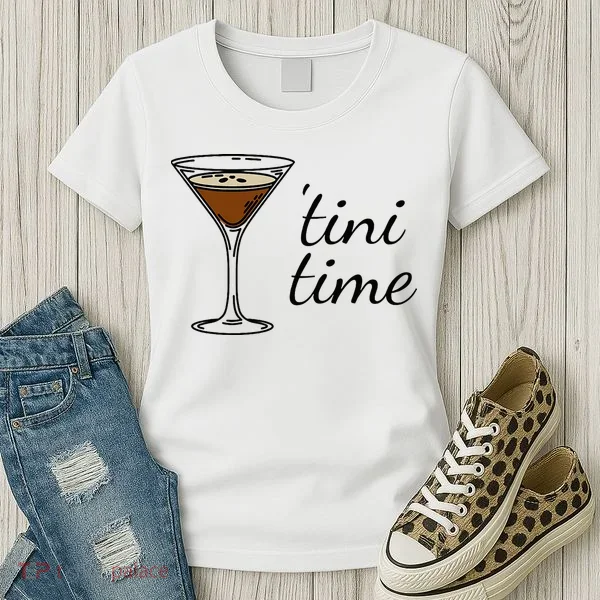 Espresso Martini Drinking Coffee Lovers Cocktail Bartender Women's T-Shirt