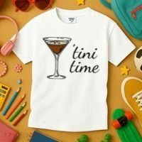 Espresso Martini Drinking Coffee Lovers Cocktail Bartender Kids T-Shirt thumb 3
