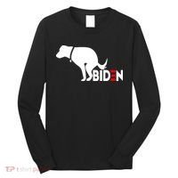 Even My Dog Hates Biden Long Sleeve Shirt thumb 0