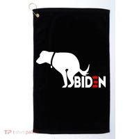 Even My Dog Hates Biden Golf Towel thumb 0