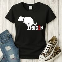 Even My Dog Hates Biden Women's T-Shirt thumb 3