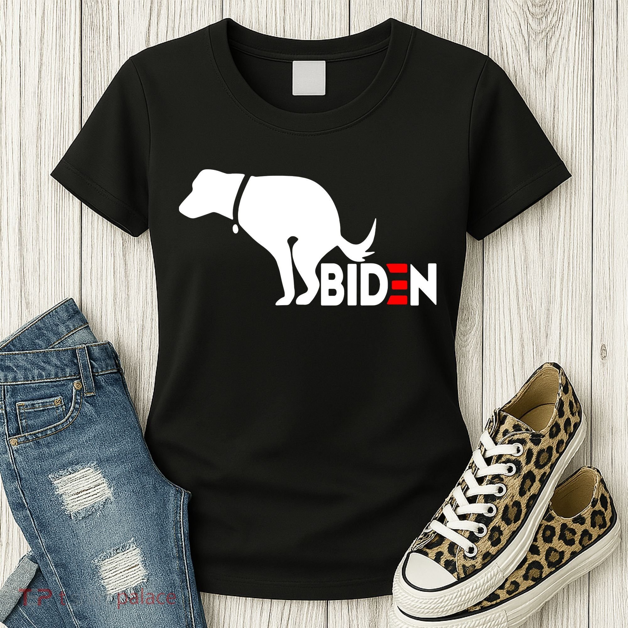 Even My Dog Hates Biden Women's T-Shirt
