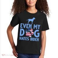 Even My Dog Hates Biden Kids T-Shirt thumb 2