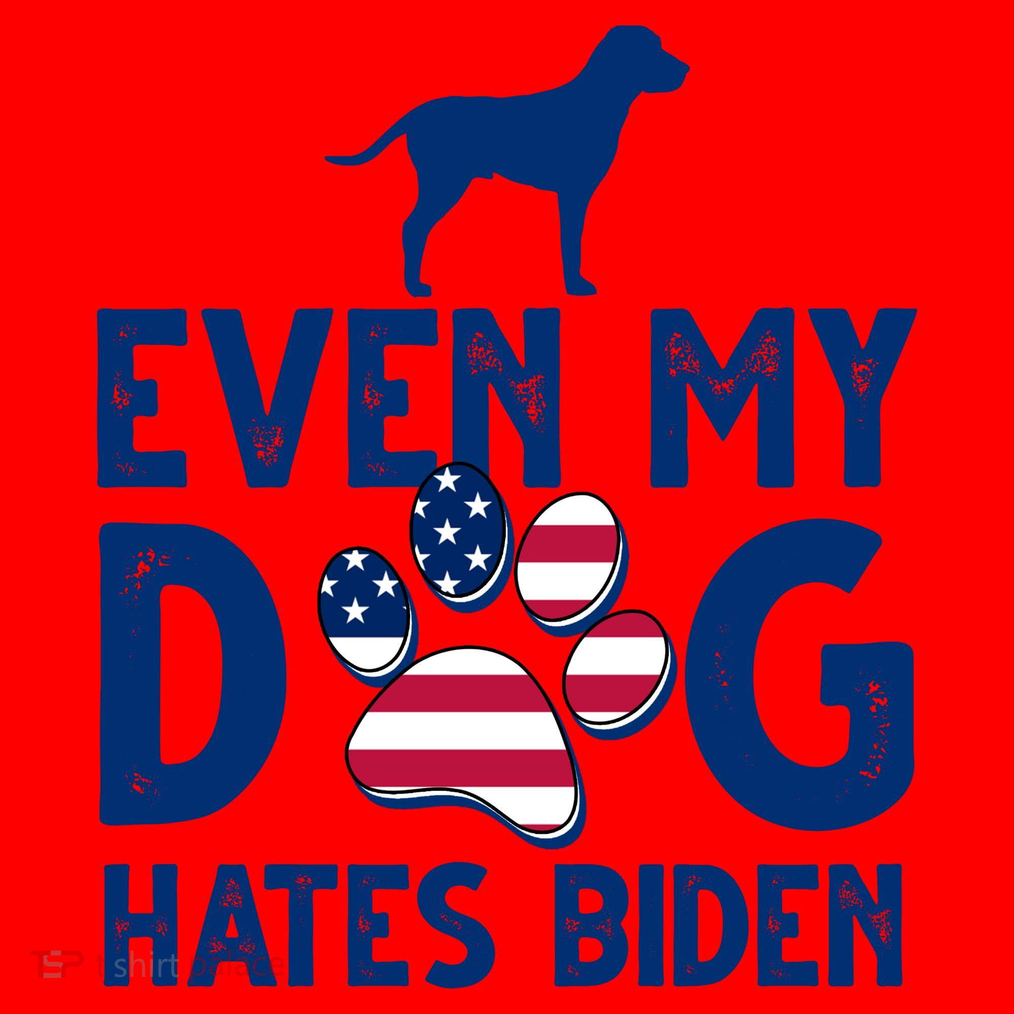 Even My Dog Hates Biden Santa Hat