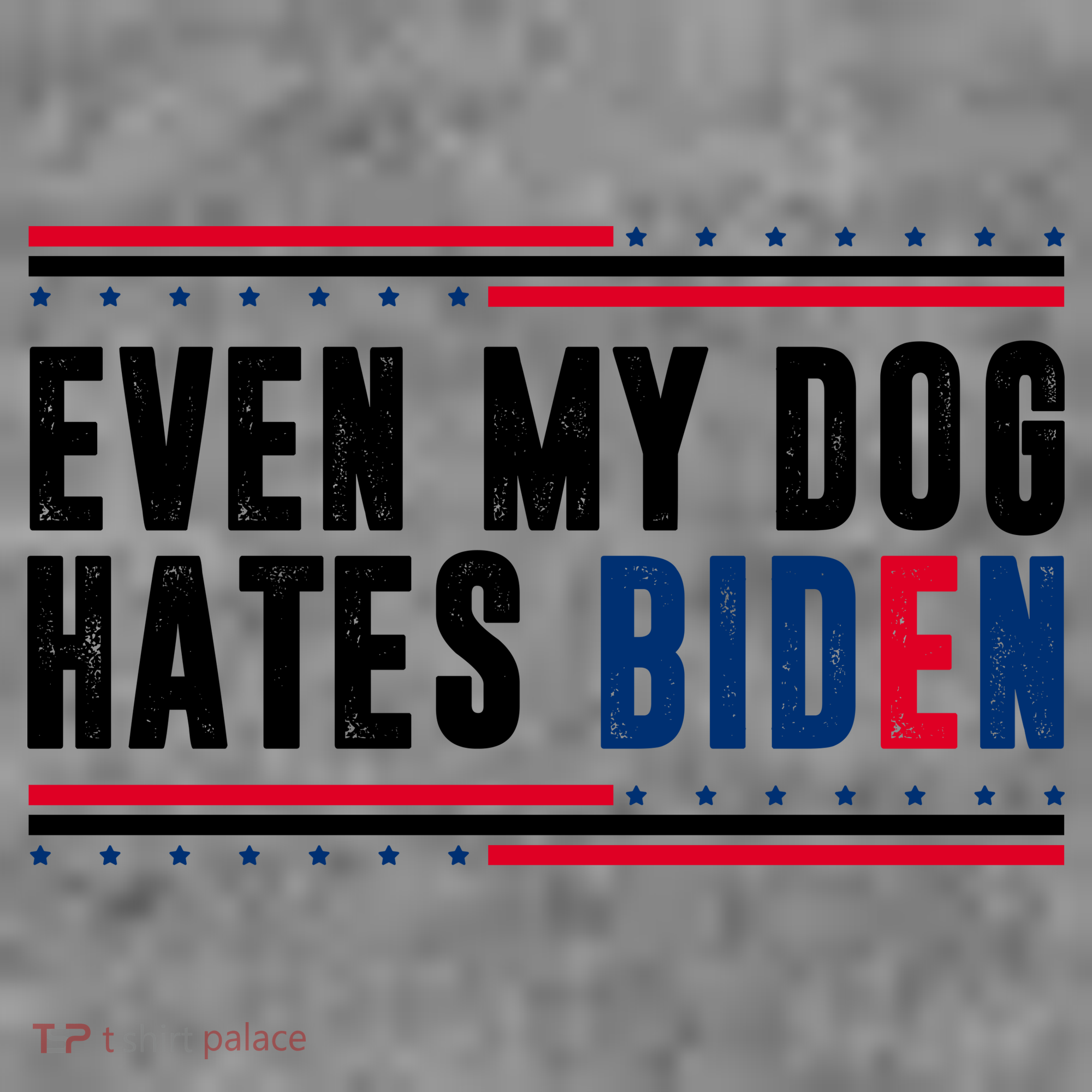 Even My Dog Hates Biden Funny Toddler Hoodie