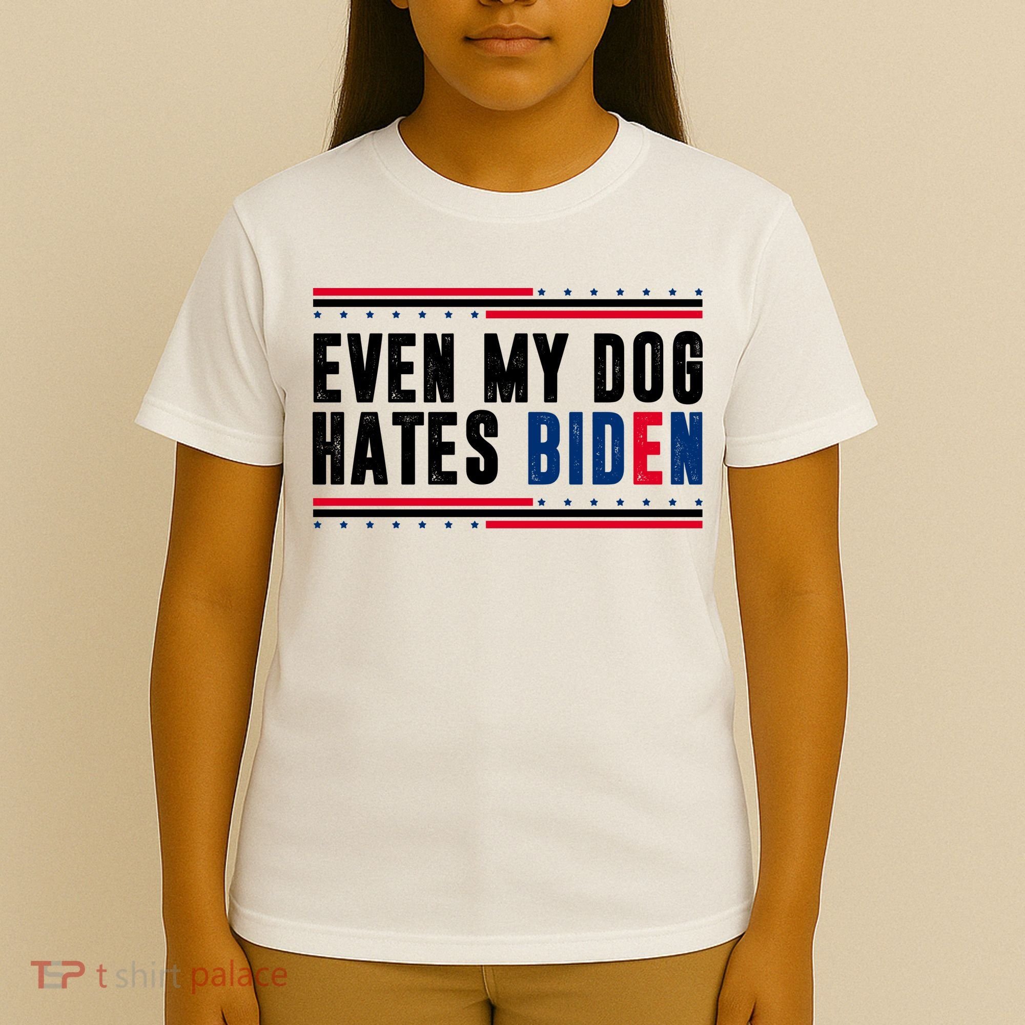 Even My Dog Hates Biden Funny T-Shirt