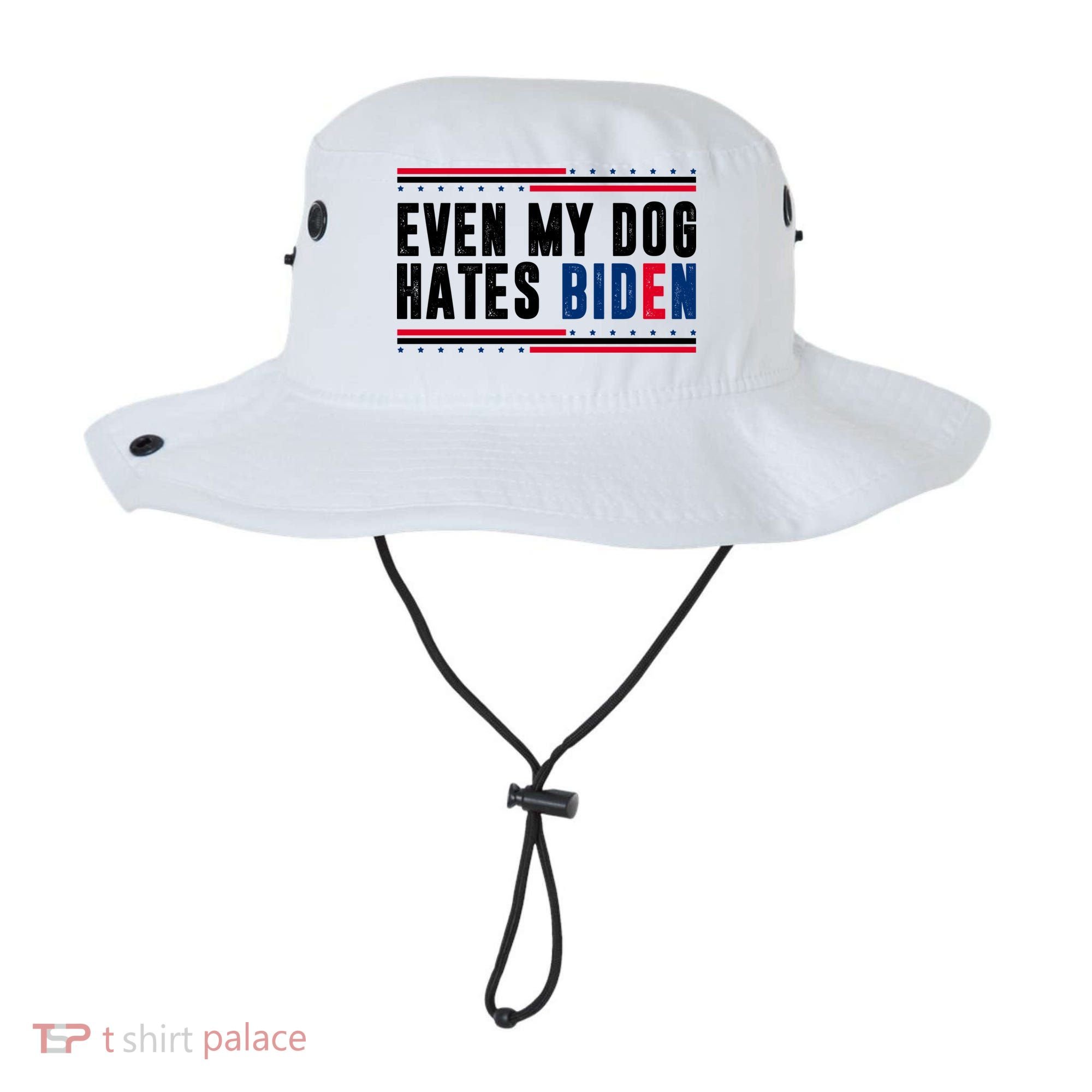 Even My Dog Hates Biden Funny Bucket Hat