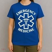 Emergency Medicine Doctor Nurse Medical Caduceus Gift T-Shirt thumb 4