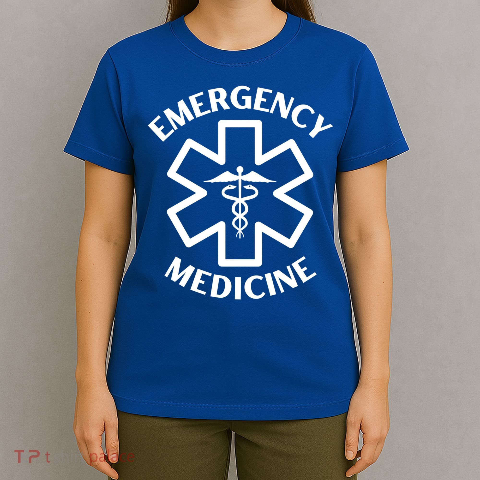 Emergency Medicine Doctor Nurse Medical Caduceus Gift T-Shirt