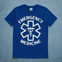 Emergency Medicine Doctor Nurse Medical Caduceus Gift T-Shirt thumb 5