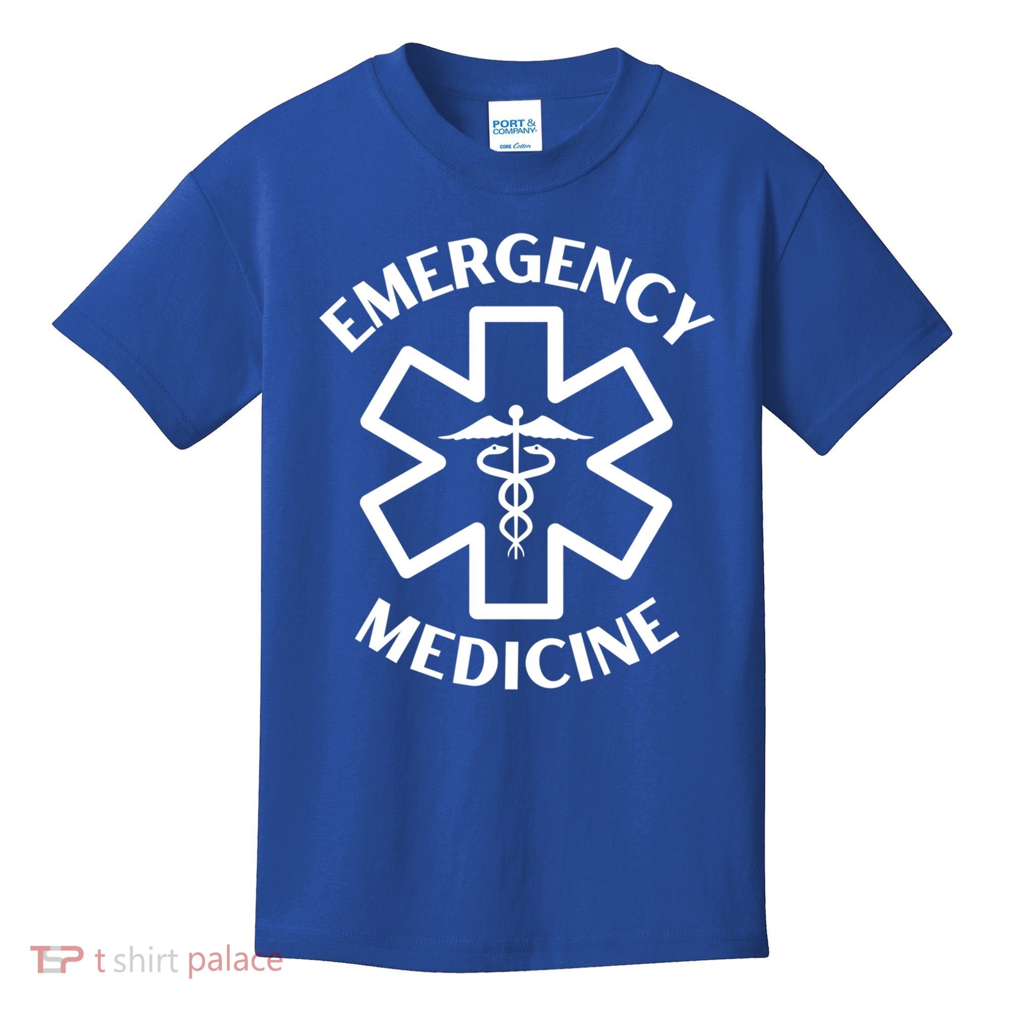 Emergency Medicine Doctor Nurse Medical Caduceus Gift Kids T-Shirt