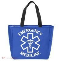 Emergency Medicine Doctor Nurse Medical Caduceus Gift Tote Bag thumb 0