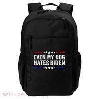 Even My Dog Hates Biden Shirt Funny Anti Biden Backpack thumb 0