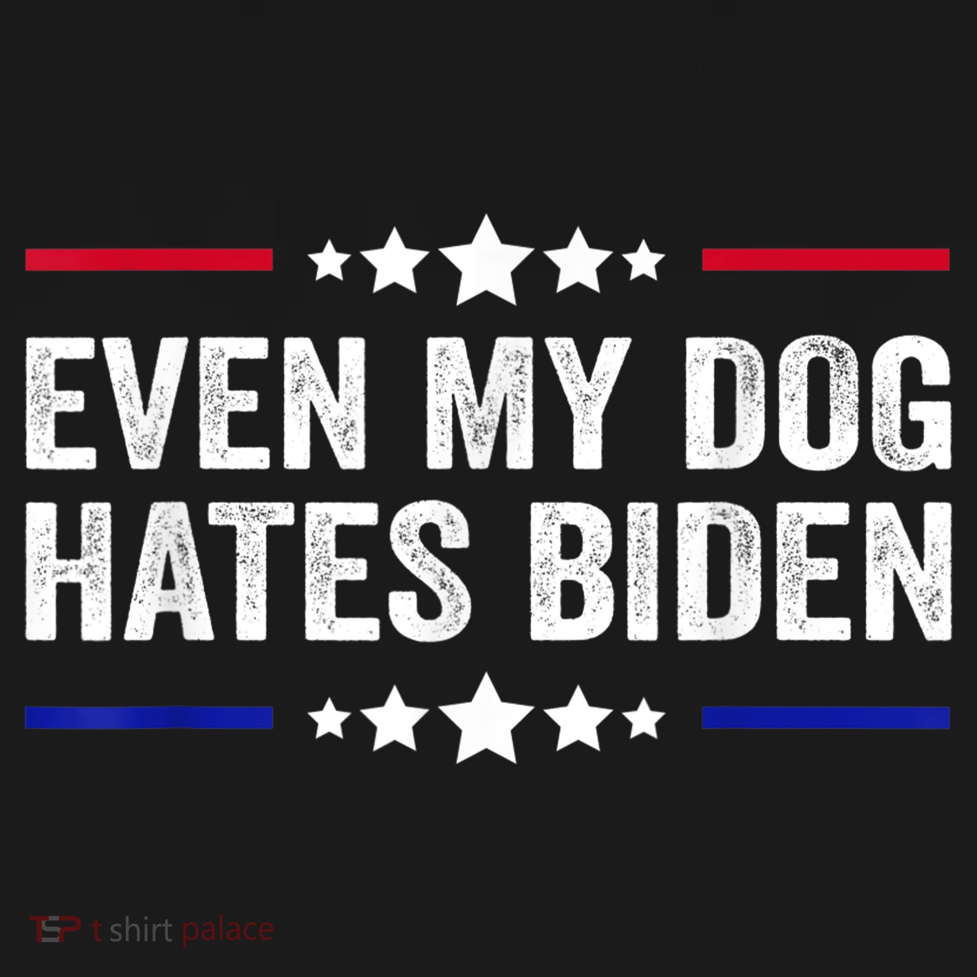 Even My Dog Hates Biden Shirt Funny Anti Biden Women's Hoodie