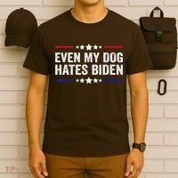 Even My Dog Hates Biden Shirt Funny Anti Biden T-Shirt thumb 6