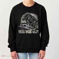 Electronic Music Dinosaur Dj Dubstep Women's Sweatshirt thumb 0