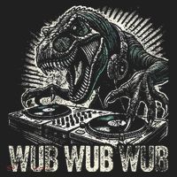 Electronic Music Dinosaur Dj Dubstep Women's Sweatshirt thumb 2