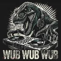 Electronic Music Dinosaur Dj Dubstep Doggie Tank thumb 4