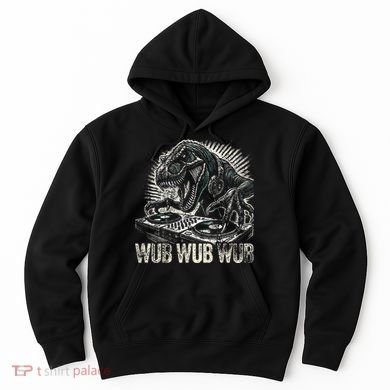 Electronic Music Dinosaur Dj Dubstep Hoodie