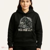 Electronic Music Dinosaur Dj Dubstep Hoodie thumb 5