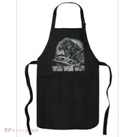 Electronic Music Dinosaur Dj Dubstep Apron thumb 0