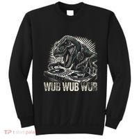 Electronic Music Dinosaur Dj Dubstep Sweatshirt thumb 0