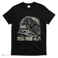 Electronic Music Dinosaur Dj Dubstep T-Shirt thumb 0