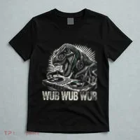 Electronic Music Dinosaur Dj Dubstep T-Shirt thumb 5