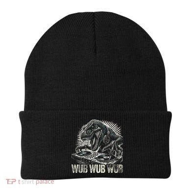 Electronic Music Dinosaur Dj Dubstep Beanie