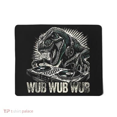 Electronic Music Dinosaur Dj Dubstep Mousepad