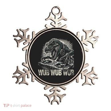 Electronic Music Dinosaur Dj Dubstep Ornament