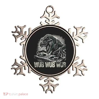 Electronic Music Dinosaur Dj Dubstep Ornament