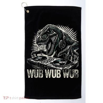 Electronic Music Dinosaur Dj Dubstep Golf Towel