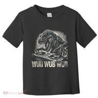 Electronic Music Dinosaur Dj Dubstep Toddler T-Shirt thumb 0