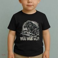 Electronic Music Dinosaur Dj Dubstep Toddler T-Shirt thumb 2