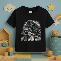 Electronic Music Dinosaur Dj Dubstep Toddler T-Shirt thumb 3
