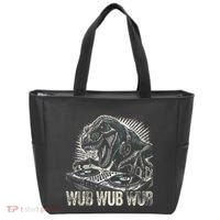 Electronic Music Dinosaur Dj Dubstep Tote Bag thumb 0