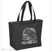 Electronic Music Dinosaur Dj Dubstep Tote Bag thumb 2