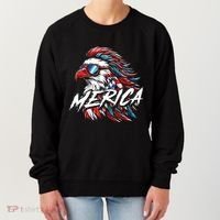 Eagle Merica Women's Sweatshirt thumb 0