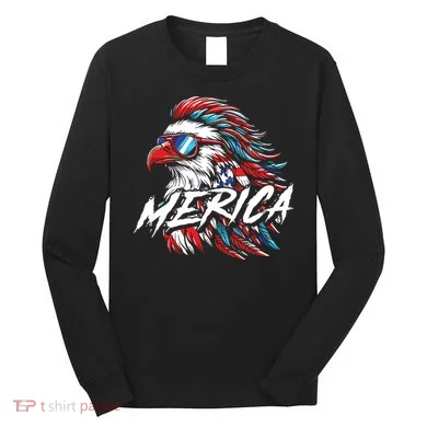 Eagle Merica Long Sleeve Shirt