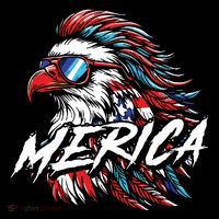 Eagle Merica Ornament thumb 1