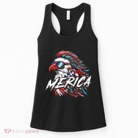 Eagle Merica Women's Tank Top thumb 0