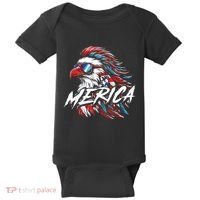 Eagle Merica Baby Bodysuit thumb 0