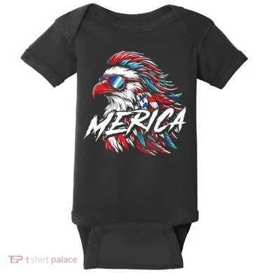 Eagle Merica Baby Bodysuit