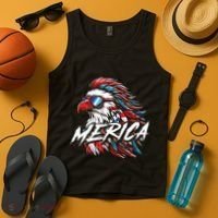 Eagle Merica Tank Top thumb 4