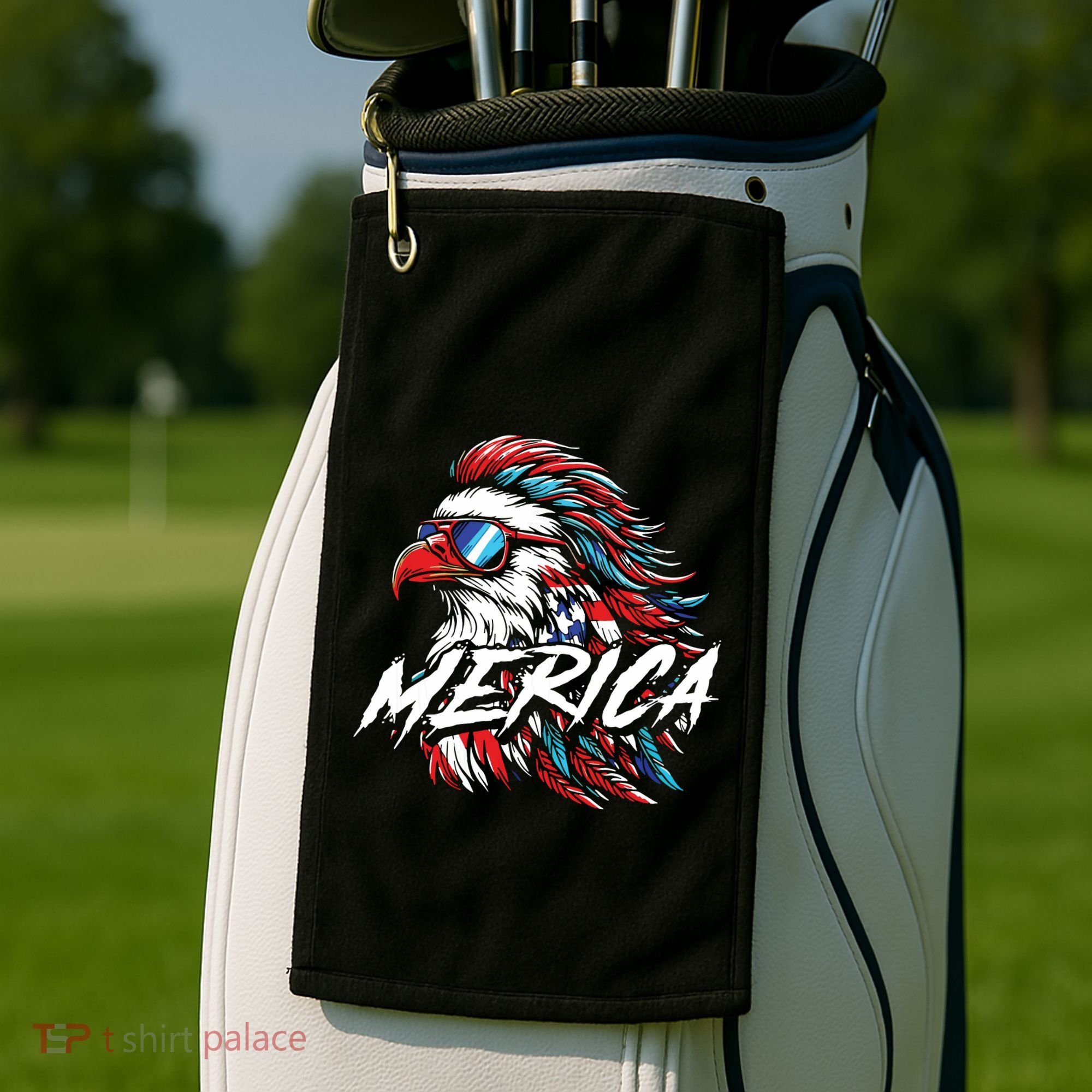 Eagle Merica Golf Towel