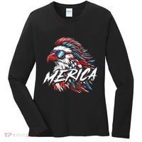 Eagle Merica Women's Long Sleeve Shirt thumb 0
